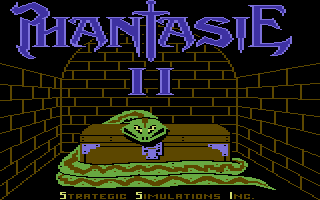 Phantasie II screenshot 2 for Commodore 64